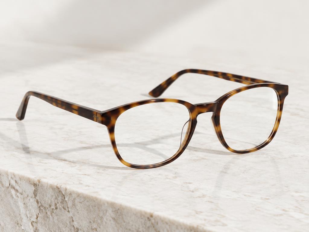 Sample tortoiseshell prescription frames